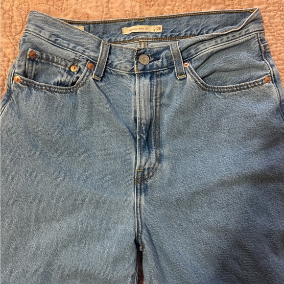 Levi's Ribcage Wide Leg Jeans - Picture 6 of 6
